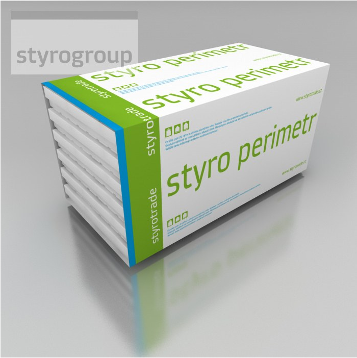 Styrotrade styro PERIMETR bílá 200 tl. 80 mm (bal. 4,5 m²)
