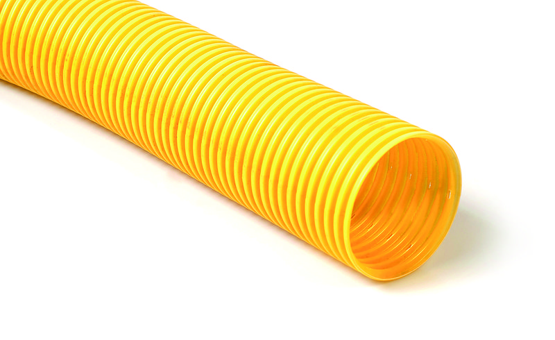 ACO Flex PVC DN80 - Drenážní trubka žlutá 9 m - bez perforace