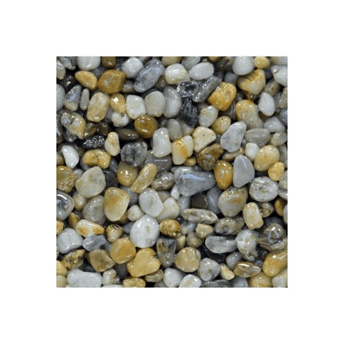 DenBraven Říční kamínky oblé 2 - 4 mm pro kamenný koberec (pytel 25 kg)