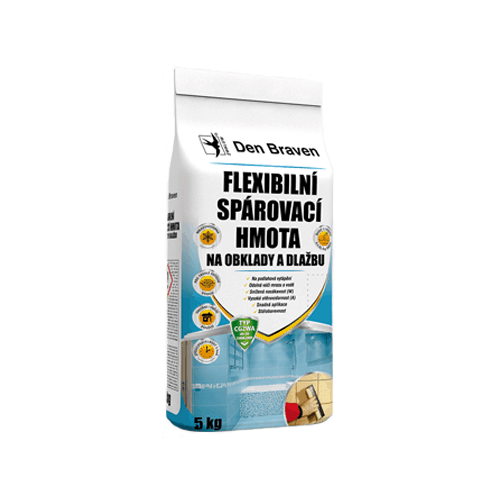DenBraven Flexi spárovací hmota na obklady a dlažbu bahama 5kg